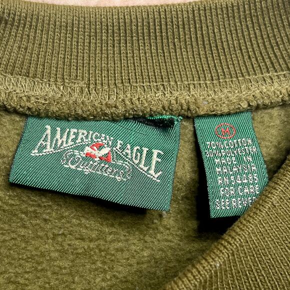 Vintage American Eagle Wilderness Park Protected Wildlife Embroidered Sweater - Picture 3 of 6